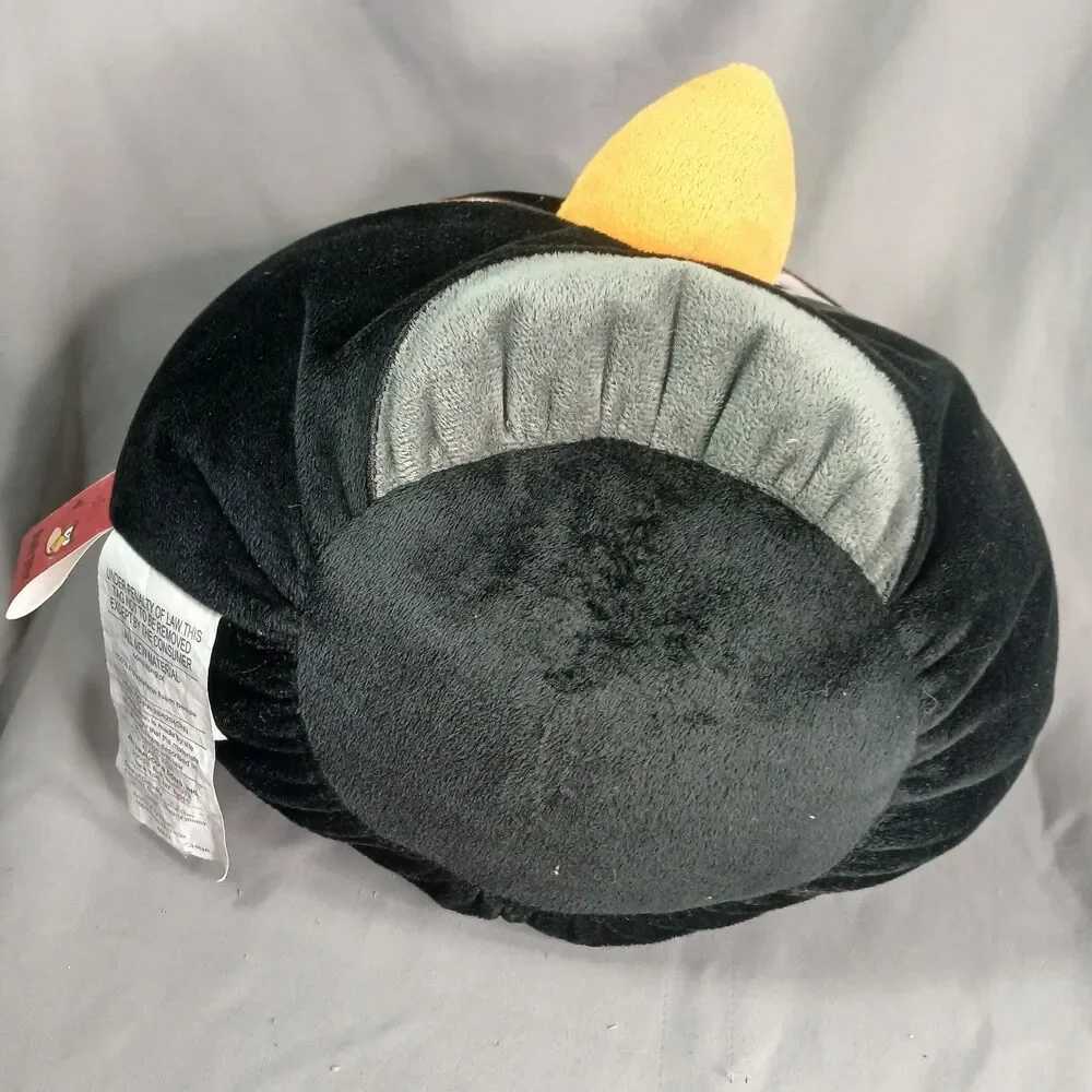 Angry Birds BOMB Black Bird Plush Soft Stuffed Micro Bean Bag Pillow 14